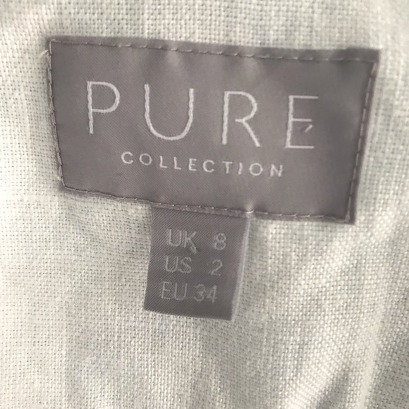 Pure. Collection Linen Jacket. Size 2 - Picture 8 of 8